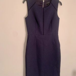 J. Crew dress (Stunning detail )Navy Blue  size 4